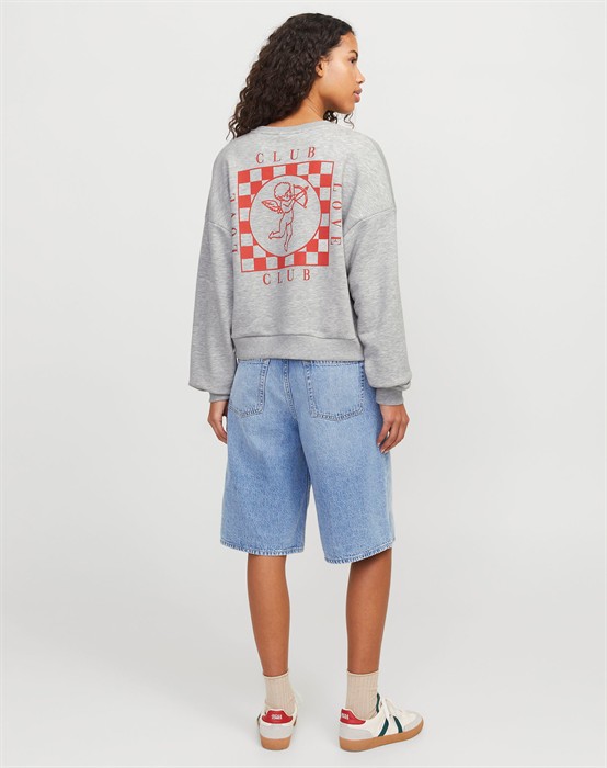 Valentine Relaxed Crew Sweatshirt